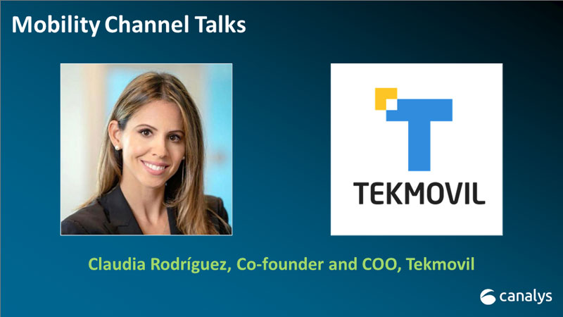 Lessons from Mobility Channel Talks with Claudia Rodríguez, Co-founder and COO of Tekmovil