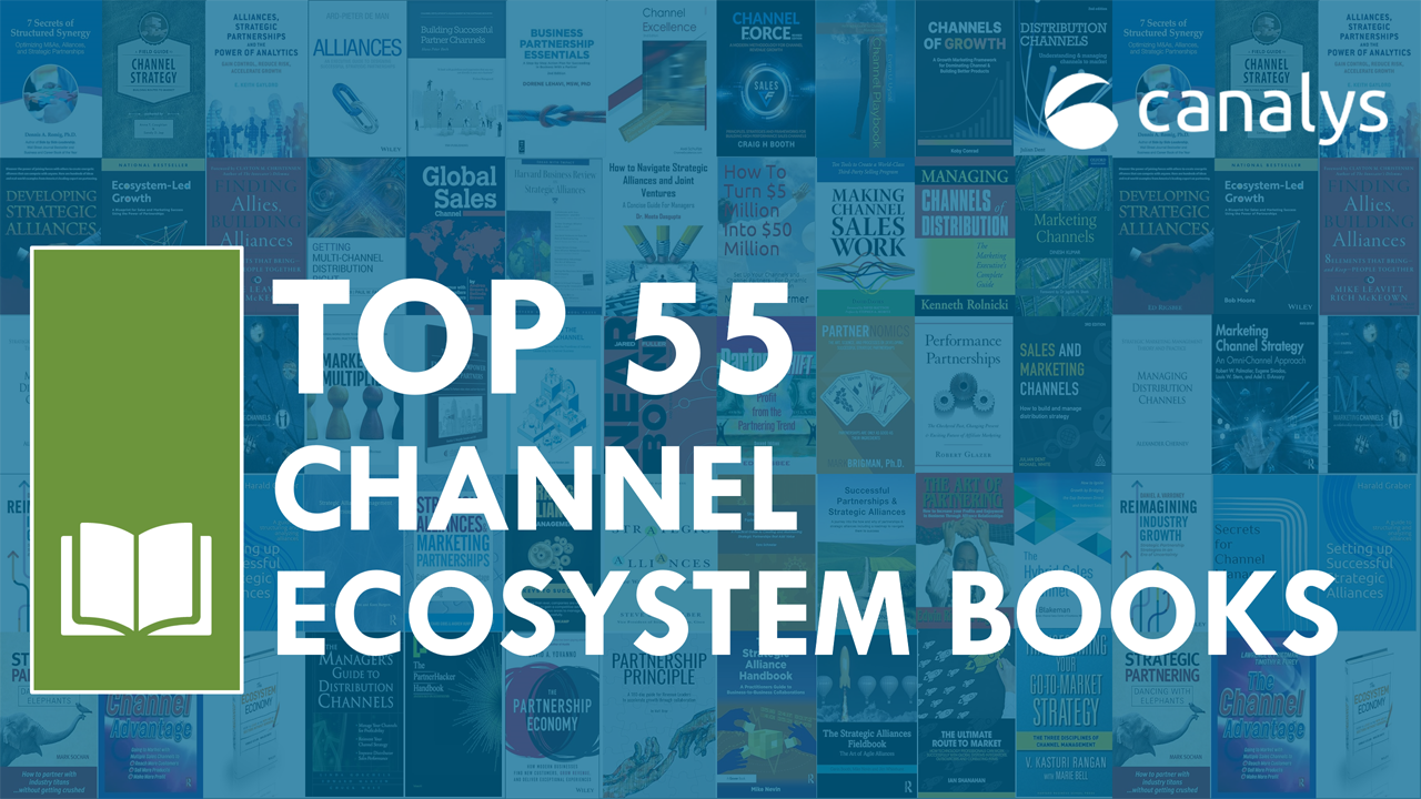 The top 55 channel ecosystem books for vendor and distributor partner leaders