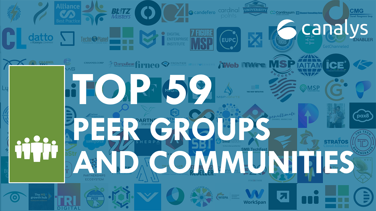 Top 59 peer groups and communities for channel ecosystem professionals