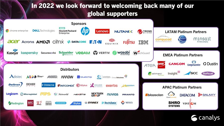 Channel gets set for the Canalys Forums 2022
